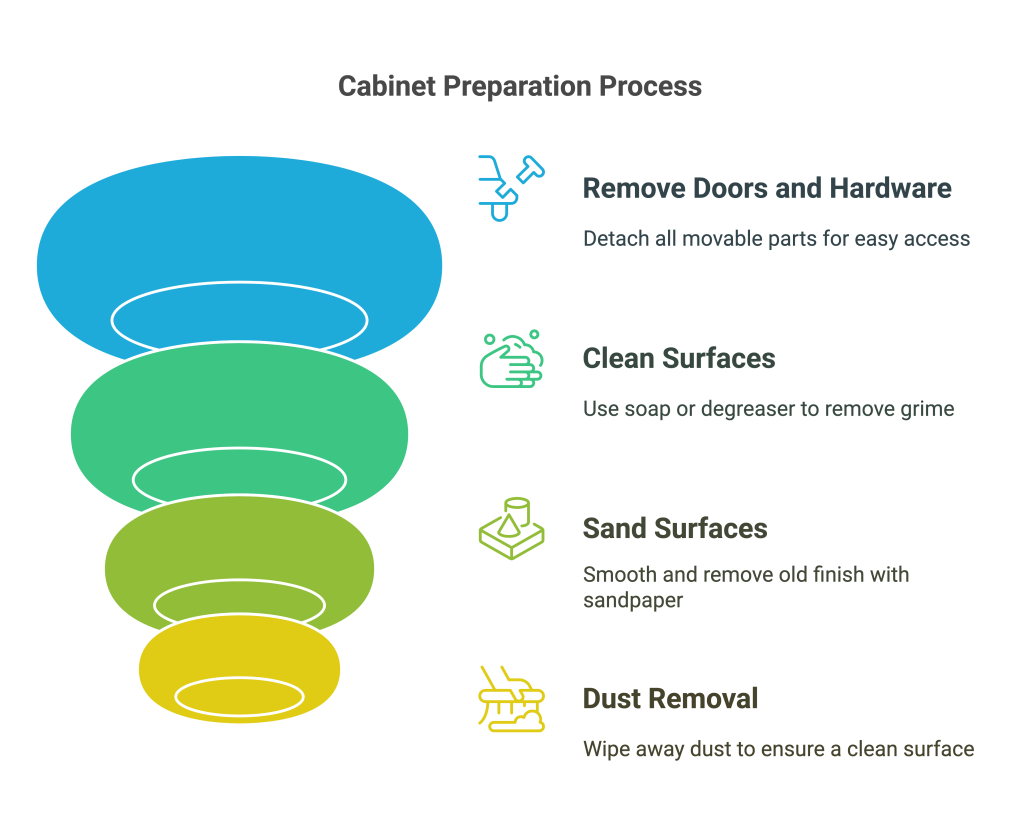 Cabinet Preparation Process
